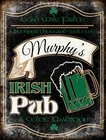 Muiphu's irish pub знак, вино, металлический знак, Винтаж футболка с рисунком ирландской бар жестяная вывеска, дом вывеска для декора.