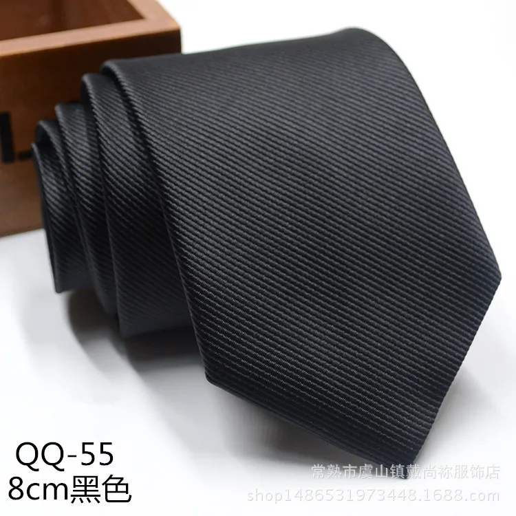 

Men's tie business dress tie polyester bridegroom wedding festive striped tie