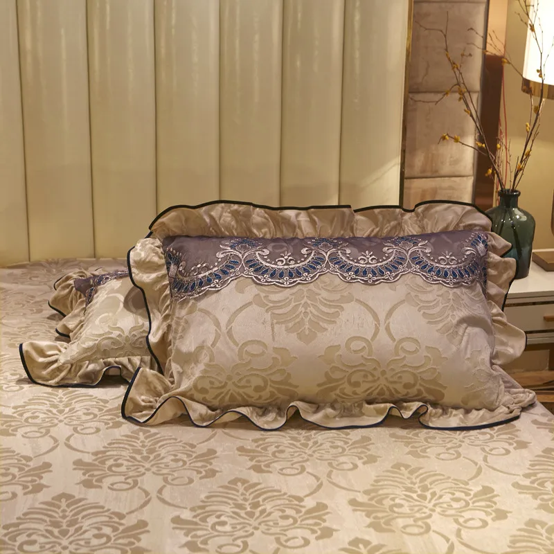 Бархатное покрывало для простыни изящное кружевное постельное спальни