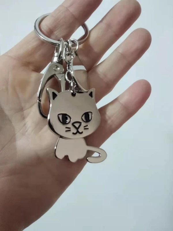 

Cute Creative Keychain Male And Female Car Key Chains Couple Personalized Gift Backpack Mobile Phone Pendant New Products2021