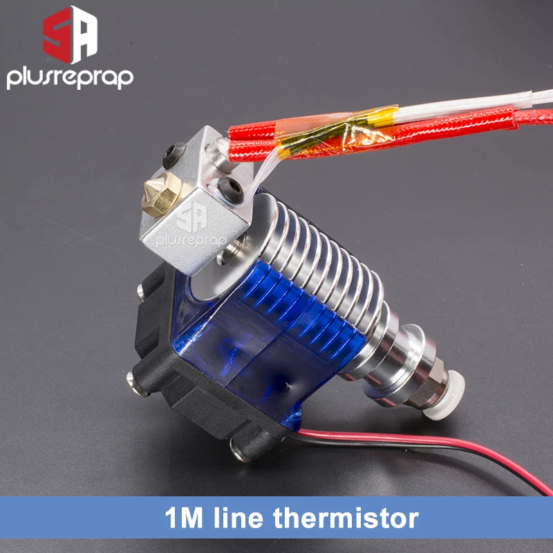 V6 J head 12 в полностью металлический Hotend Уэйд или Боуден экструдер нагреватель