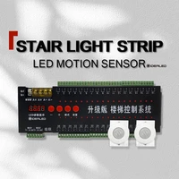 motion sensor light strip 36 channel led controller stair light indoor motion night light 12v flexible led strip tape lights
