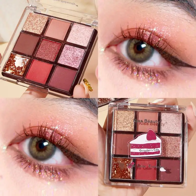 

Палитра матовых теней для век, 9 цветов