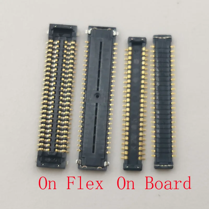 

2Pcs USB Charger Charging Dock Port FPC Connector Contact Plug On Motherboard Flex For Samsung Galaxy A10 A105 A105F 48Pin