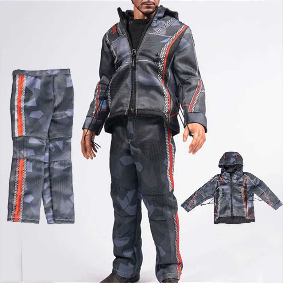 

Nano Combat Uniform Tony Clothes 1/6th TYM086 Robert Downey Jr. Set Fit 12" Male Figure Body Toys