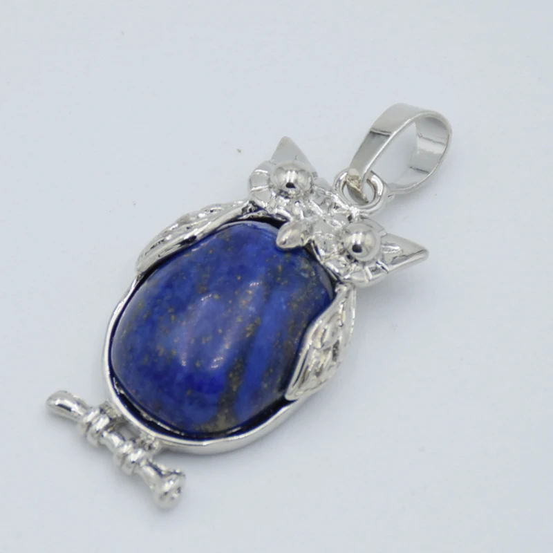 Платье с милой совой для девочек Животные ожерелья подвески из натурального