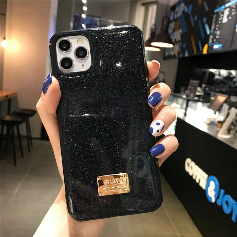 Ослепительный мягкий чехол из силикагеля для Iphone 11 Pro Max Xr 9 10 Plus 6 Se 2 2020 8 7Plus S Xs X 7
