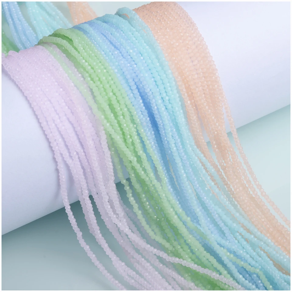 JuleeCrystal 2 мм 3 граненые бусины Рондель Австрийские стеклянные Свободные для