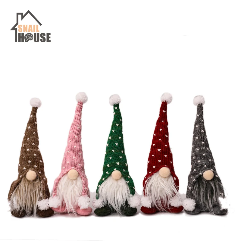 Snailhouse рождественские украшения с принтом Санта лес старика Безликий трикотажные