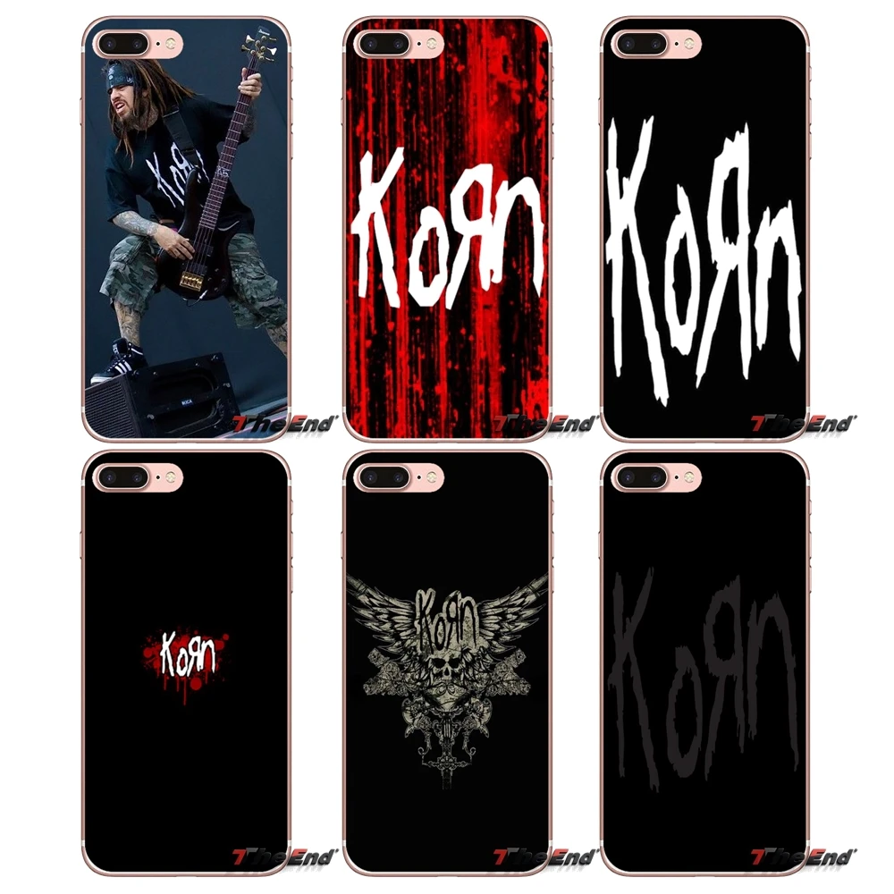 Korn Рок-Группа Джонатан Дэвис силиконовый кожаный чехол для телефона Apple IPhone X 4 4S 5