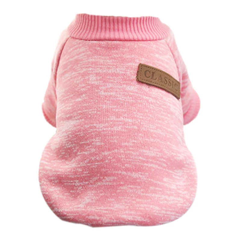 Новинка классическая зимняя теплая одежда для собак куртка щенка кота Модный