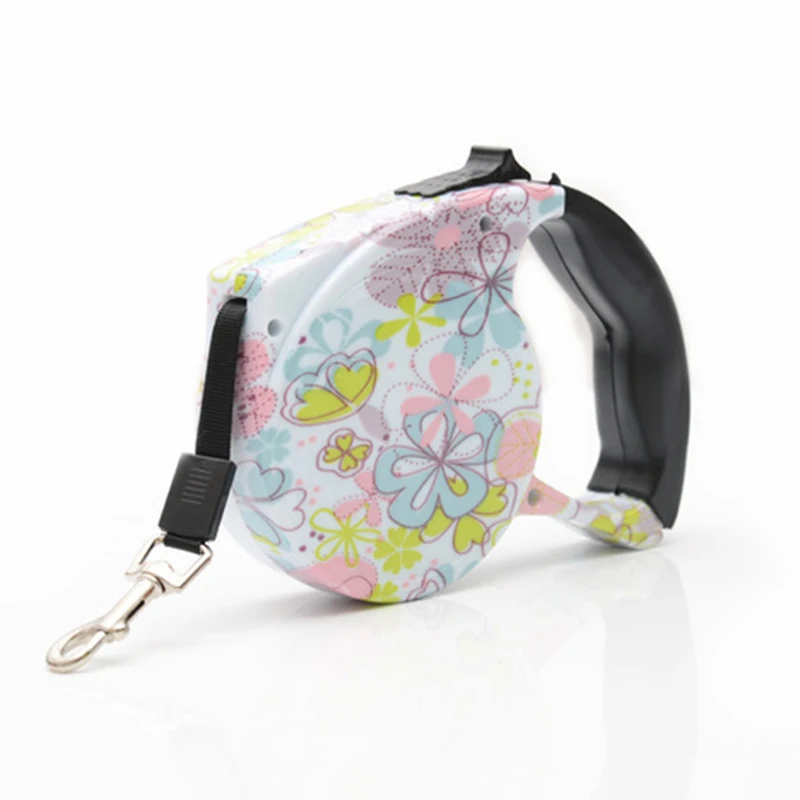 14 3 м/5 м прочный поводок для собак, автоматический Выдвижной Нейлоновый Поводок для собак, кошек, поводок для собак, поводок для прогулок, поводок для бега, рулетка для собак - Цвет: 14