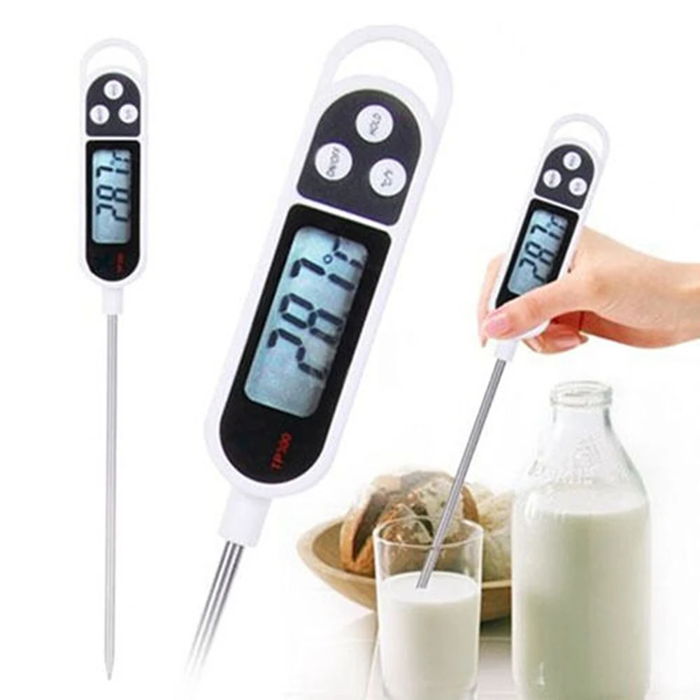 

TP300 Digital Food Thermometer BBQ Cooking Water Milk Measuring Probe Kitchen Gadgets Household Cooking Accessories