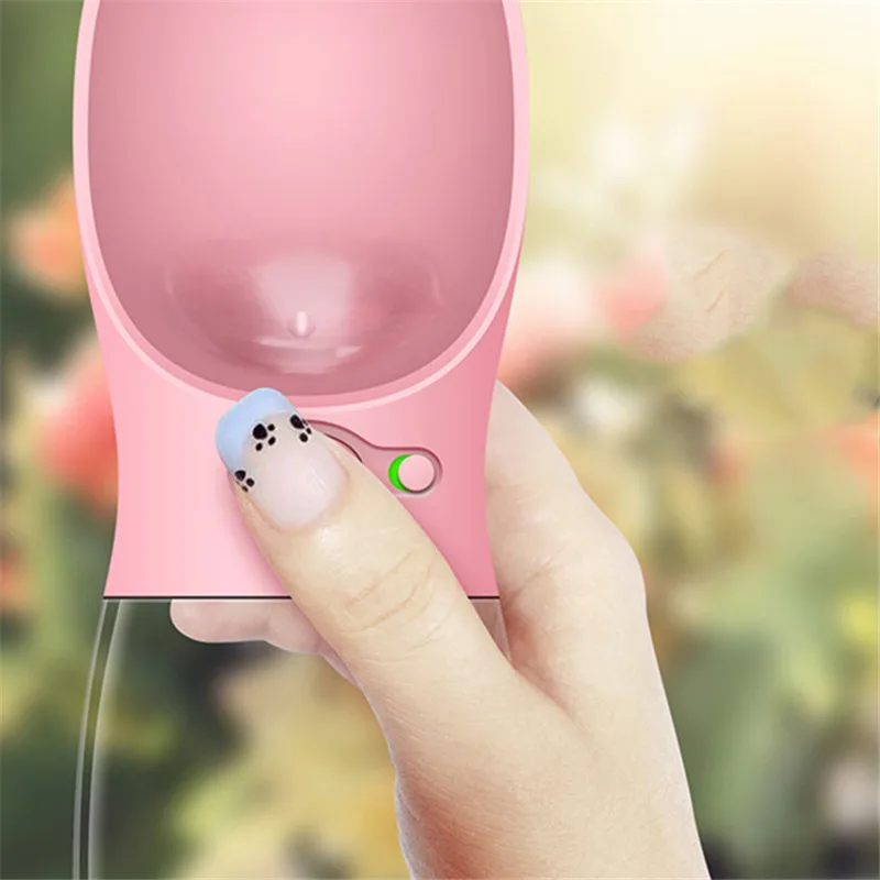 

350ml Pet Dog Water Bottle For Small Large Dogs Travel Puppy Cat Drinking Bowl Outdoor Pet Water Dispenser Feeder Pet Product