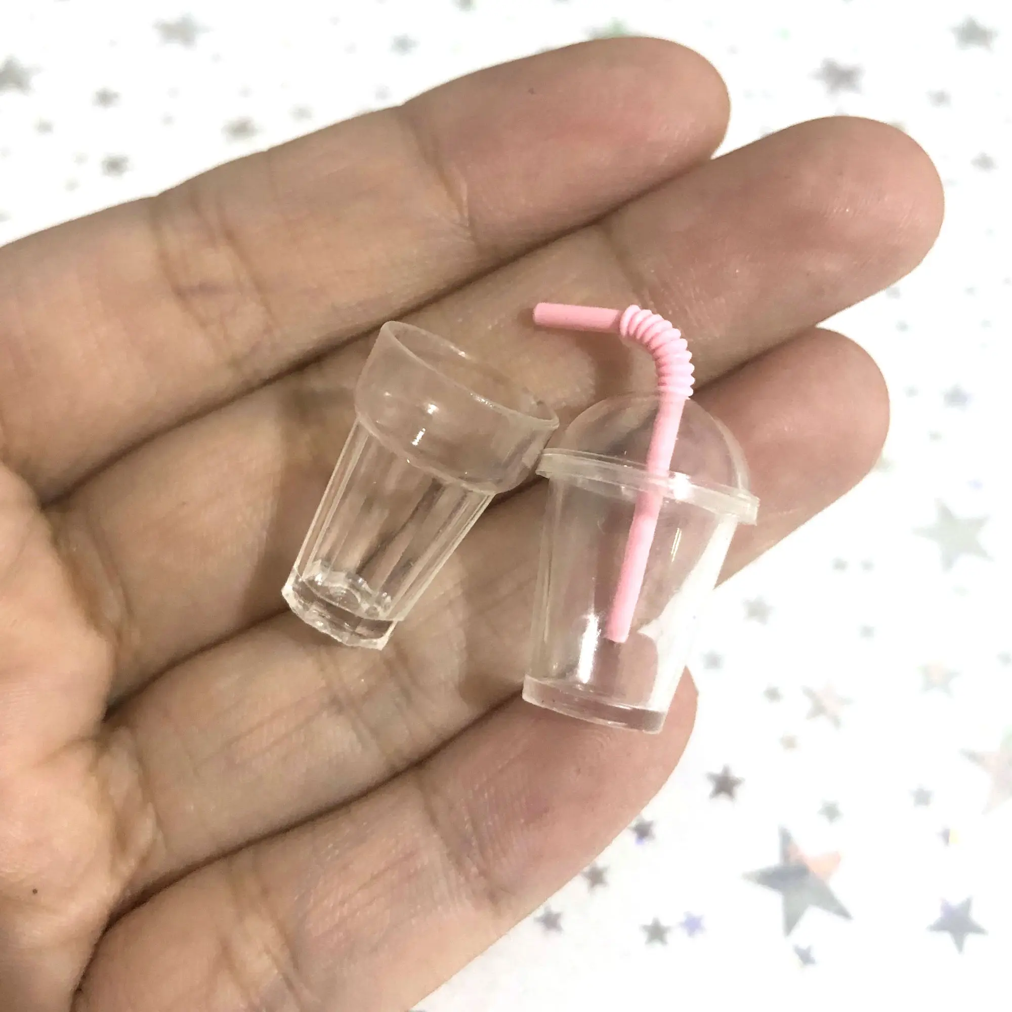 5 шт. кукольный домик миниатюрные молочные чайные чашки соломинки сделай сам мини