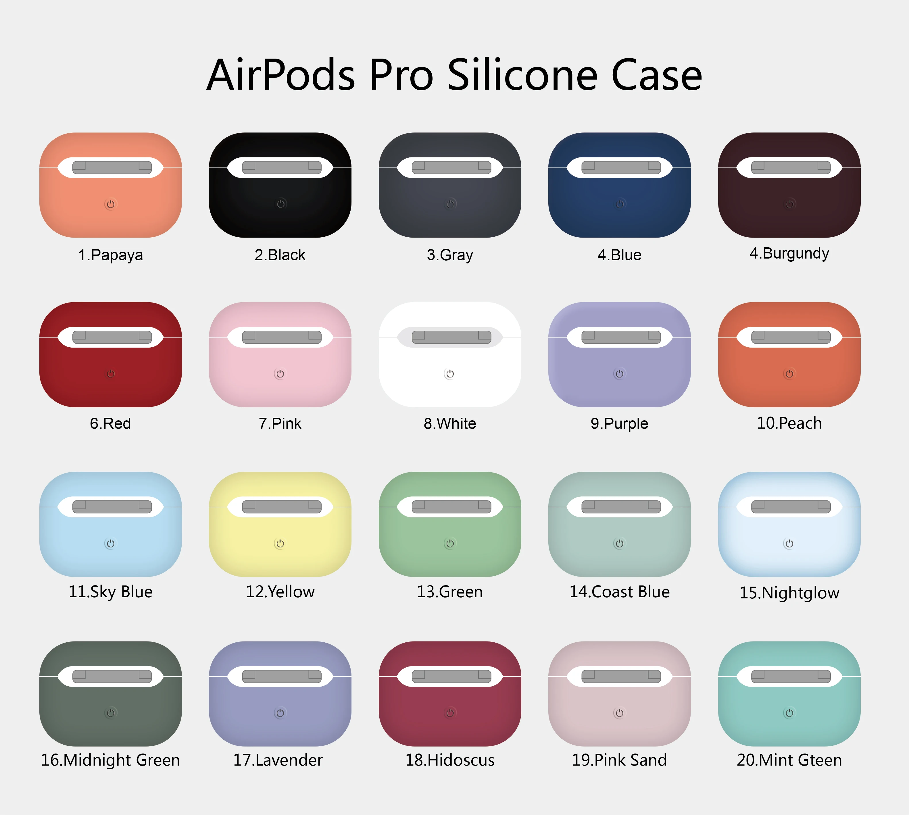 Жидкий силиконовый чехол из ТПУ для Airpods Pro Ультратонкий Мягкий Гладкий и