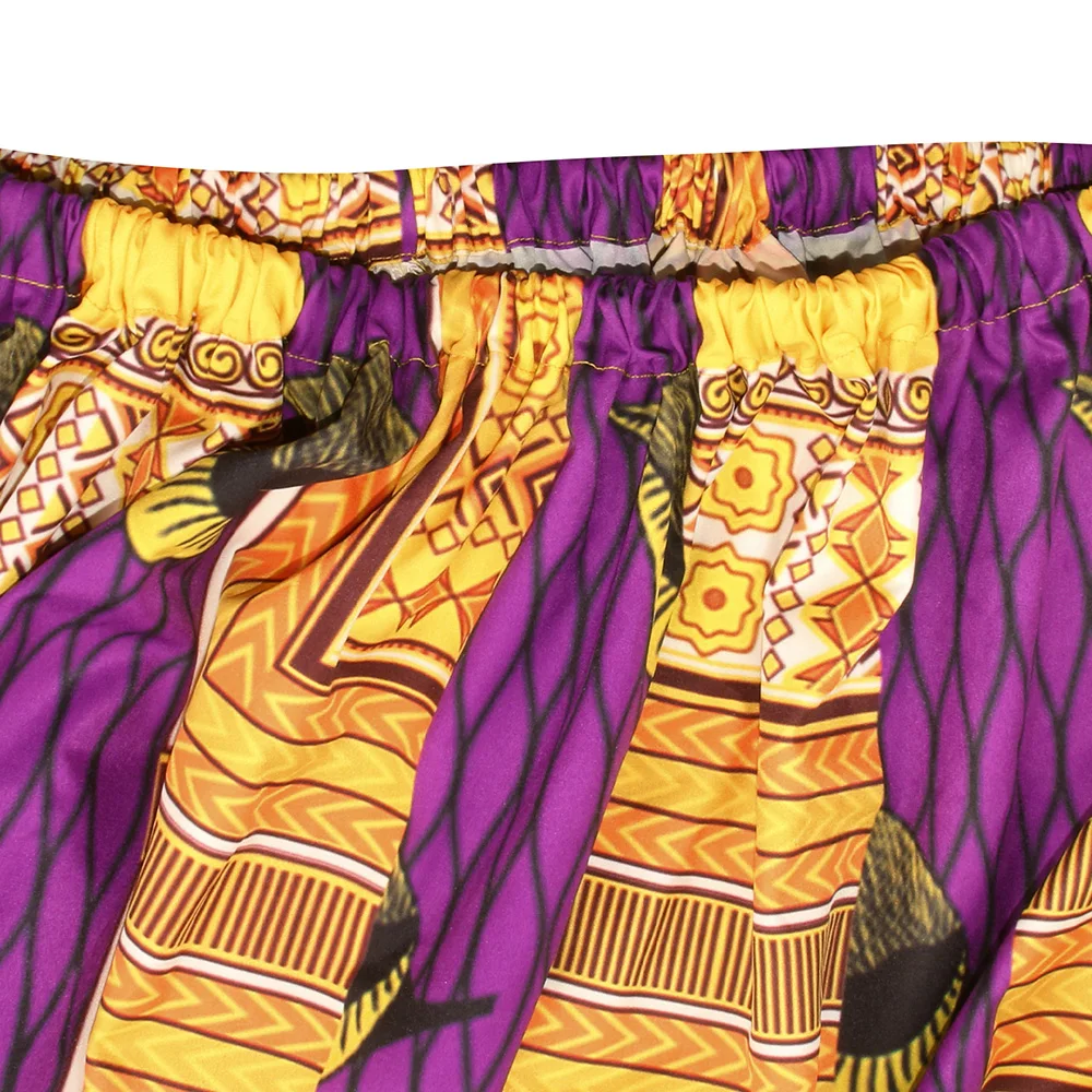 Женское платье с геометрическим принтом в африканском стиле сексуальное длинное