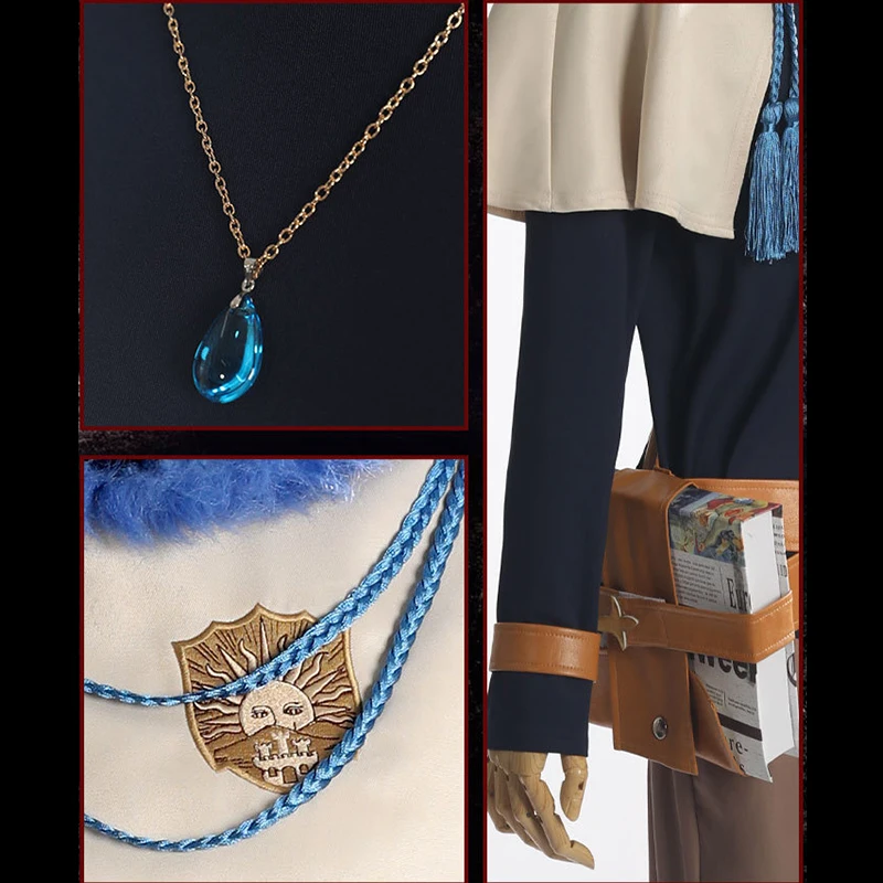 

Anime Comic Black Clover Cosplay costumes Yuno Grinbellor Cosplay Costume Uniforms Suits Clothes Full Sets Cloaks Outfits New