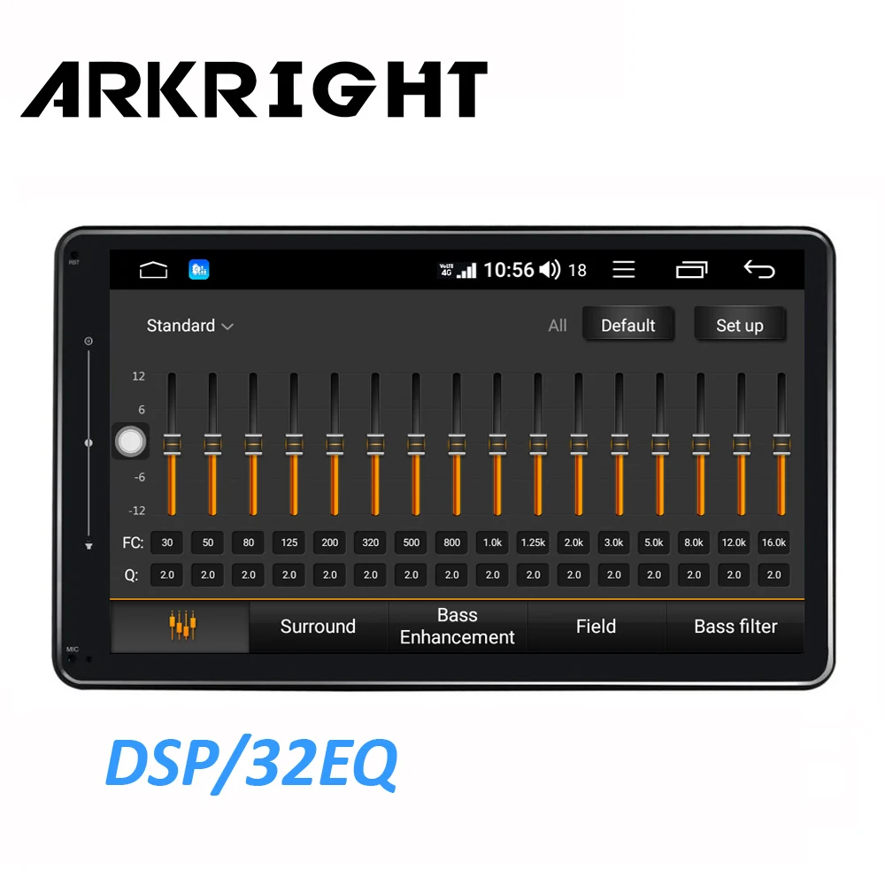 ARKRIGHT 1280*720 10 1 &quot1Din Adroid мультимедийное радио GPS DSP автомобильное Автомобильный