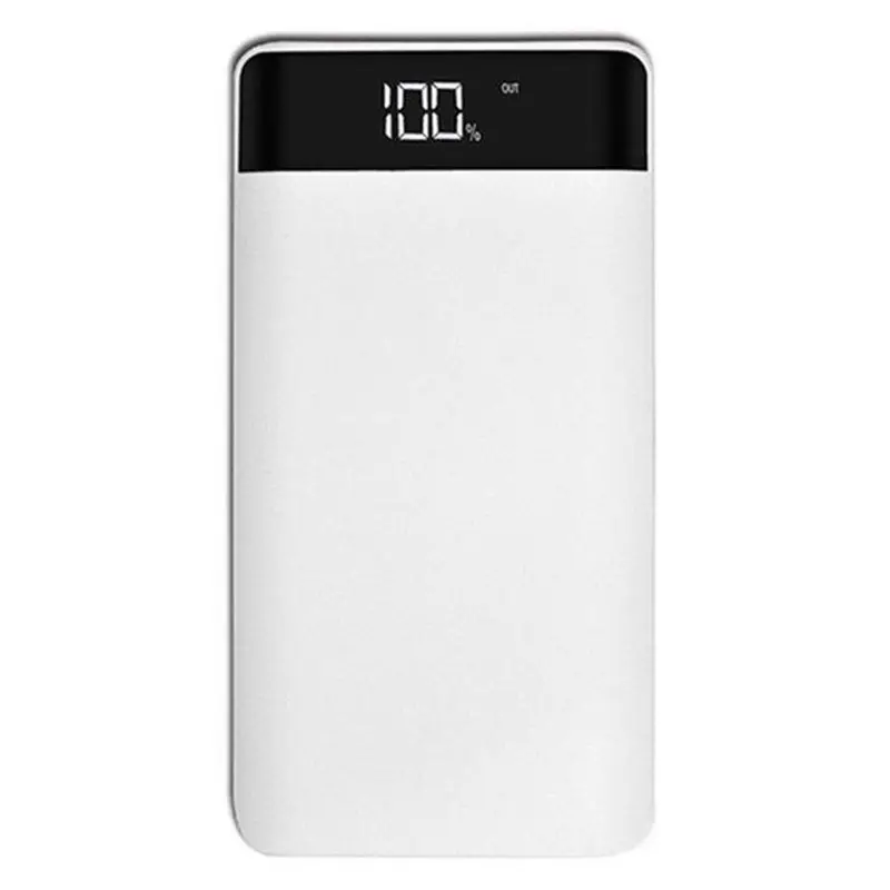 Универсальный 5 в 2 А 3 usb порта Внешний Аккумулятор Чехол Набор DIY 8X18650 зарядное устройство коробка DIY для samsung Xiaomi мобильный телефон