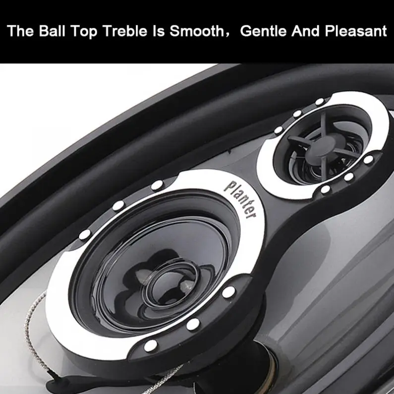 Универсальные 3 сторонние автомобильные коаксиальные стереодинамики 2 шт. 6x9