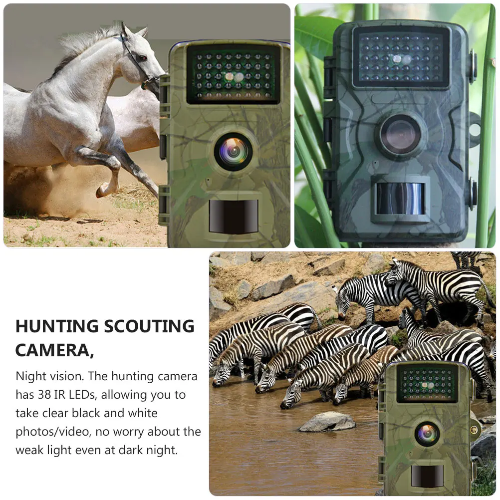 

1 Pc Hunting Camera 0.8s Trigger 1080P Infrared Photo Traps for Wild