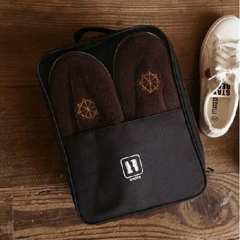 Unisex Multifunction Shoe Bags Portable Waterproof Polyester Shoes Packing Organizers Laundry Case Pouch with Travel Accessories