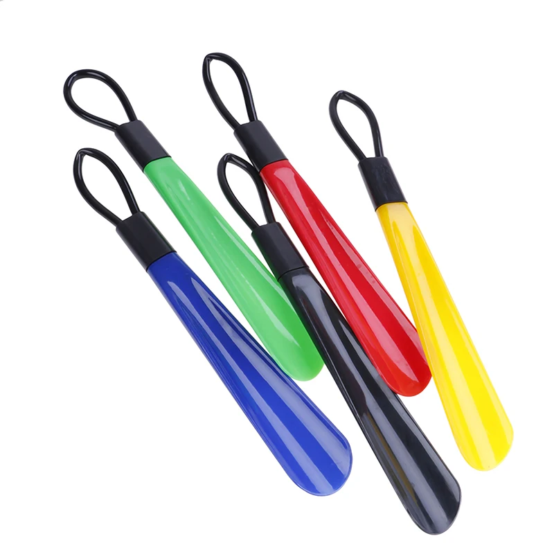 Hot Sale 28.5CM Shoe Horn Shoes Spoon Plastic Shoes horn Artifact Pull Pumping Shoes