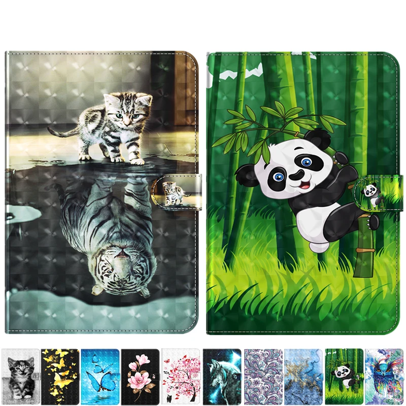 

Cover For Coque Huawei Matepad 10.4 inch BAH3-W09 BAH3-AL00 Cartoon Leather Case For Huawei MatePad 10.4 2020 Tablet Cover Cases