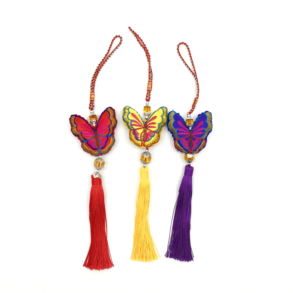 Вышитая Саше в форме бабочки саше подвеска китайском стиле декоративная