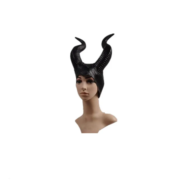Hat Maleficent девушки костюм малифисенты косплей ведьма фильм Спящая красавица Костюм малефисенты Хэллоуин карнавал необычные наряды - Цвет: Hat