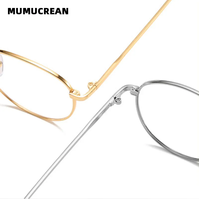 Металлическая круглая оправа для очков