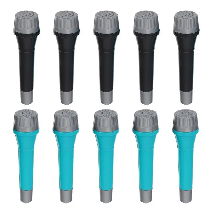 

10pcs Simulated Microphones Toys Children Enlightening Playthings Educational Toys