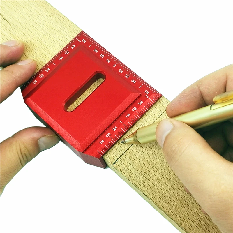 Квадратный Калибр для деревообработки измерительный инструмент 68 мм дюймов