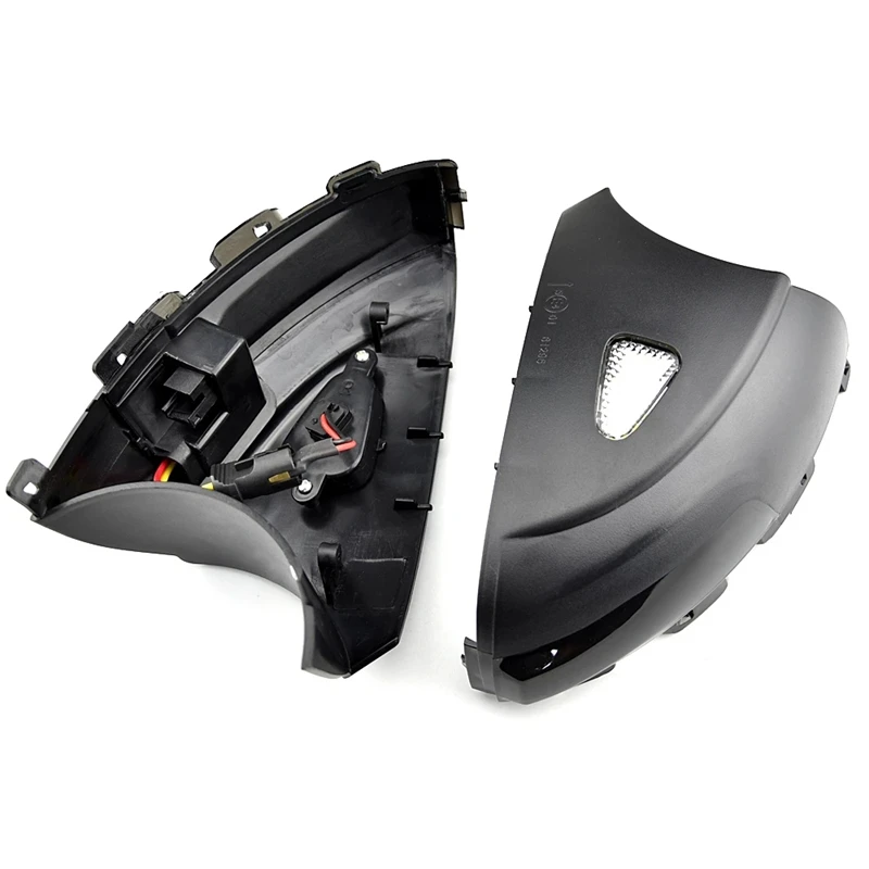 

Car Dynamic LED Side Rearview Light Turn Signal Light Indicator Blinker Puddle Light for Tiguan MK1 2008-2016