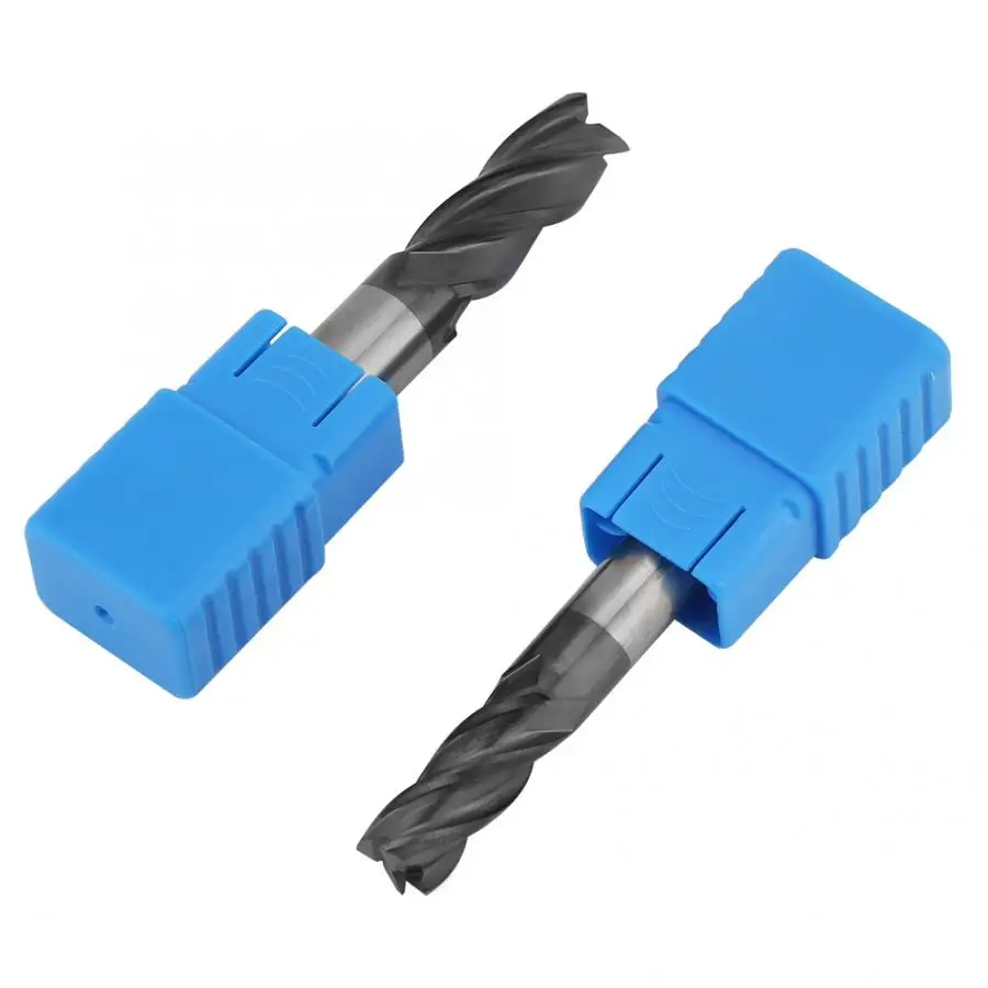 

8pcs 2-12mm 4 Flutes Carbide End Mill Set Tungsten Steel Milling Cutter Tool Kit milling cutter woodwork