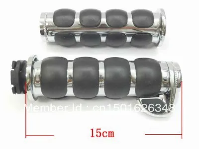 Рукоятки с рукояткой 1 дюйм рукоятка для Kawasaki Vulcan Nomad Drifer Classic Honda Shadow VT VTX Goldwing Cruiser