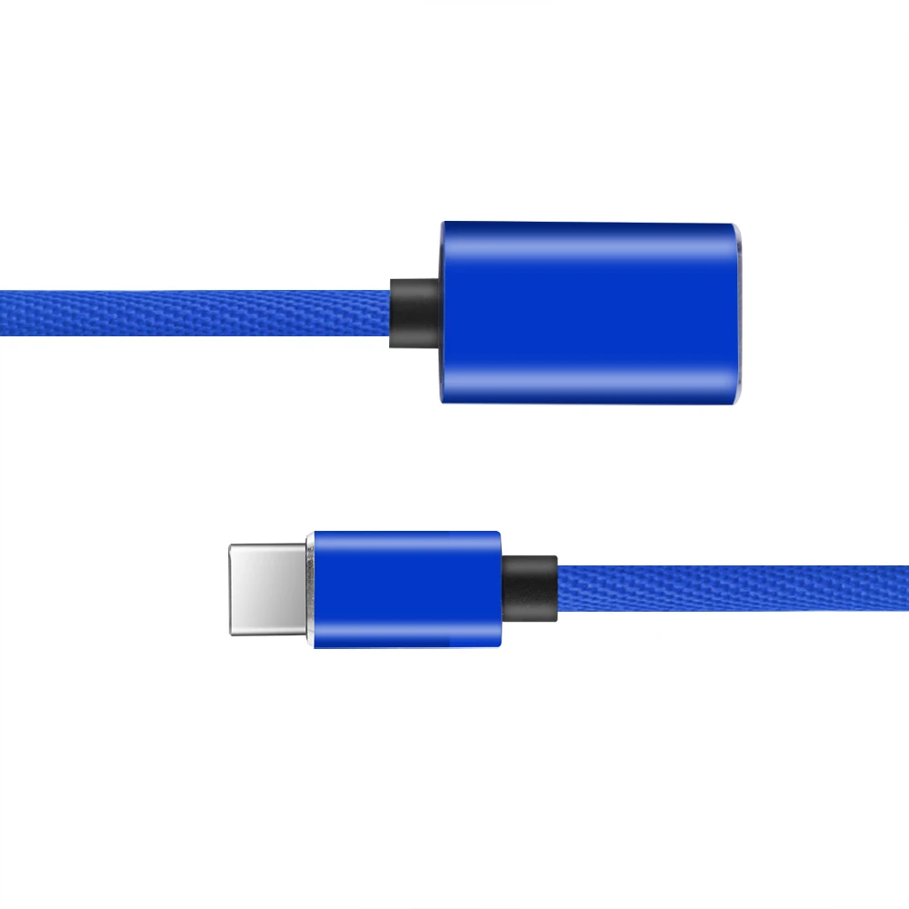 Тип C до USB 2 0 Thunderbolt 3 OTG Переходник адаптер кабель для samsung One Plus MacBook USBC