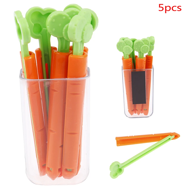 

A Set Of Food Sealing Box Refrigerator Kitchen Storage Food Snack Bag Seal Clamp Household Storage Room Seal Clip
