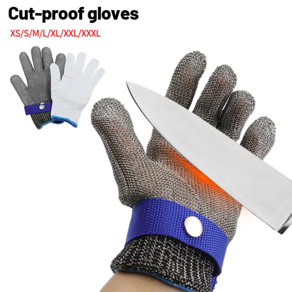 

Protection Cut Resistant Gloves Kitchen Anti-cut Safe Glove For Fish Meat Cutting Home Anti-piercing High-strength Fishing Glove