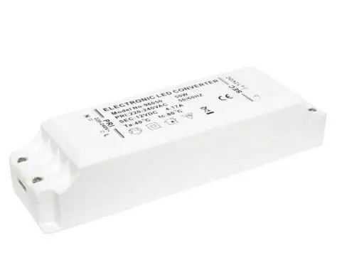 Высокое качество Светодиодный драйвер Трансформатор 50 Вт AC/DC 12V Выход 5.0A Мощность