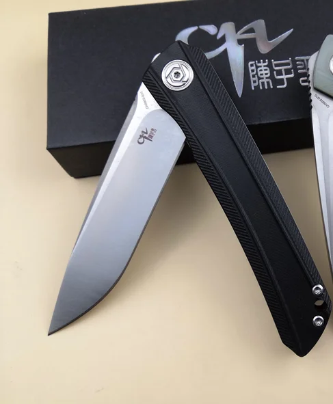 CH3002-BLACK CH3504 складной нож G10 Ручка D2 Лезвие Керамический шариковый подшипник Открытый походный Нож охотничий туризм Рыбалка EDC ручной инструмент подарок - Цвет: CH3002-BLACK