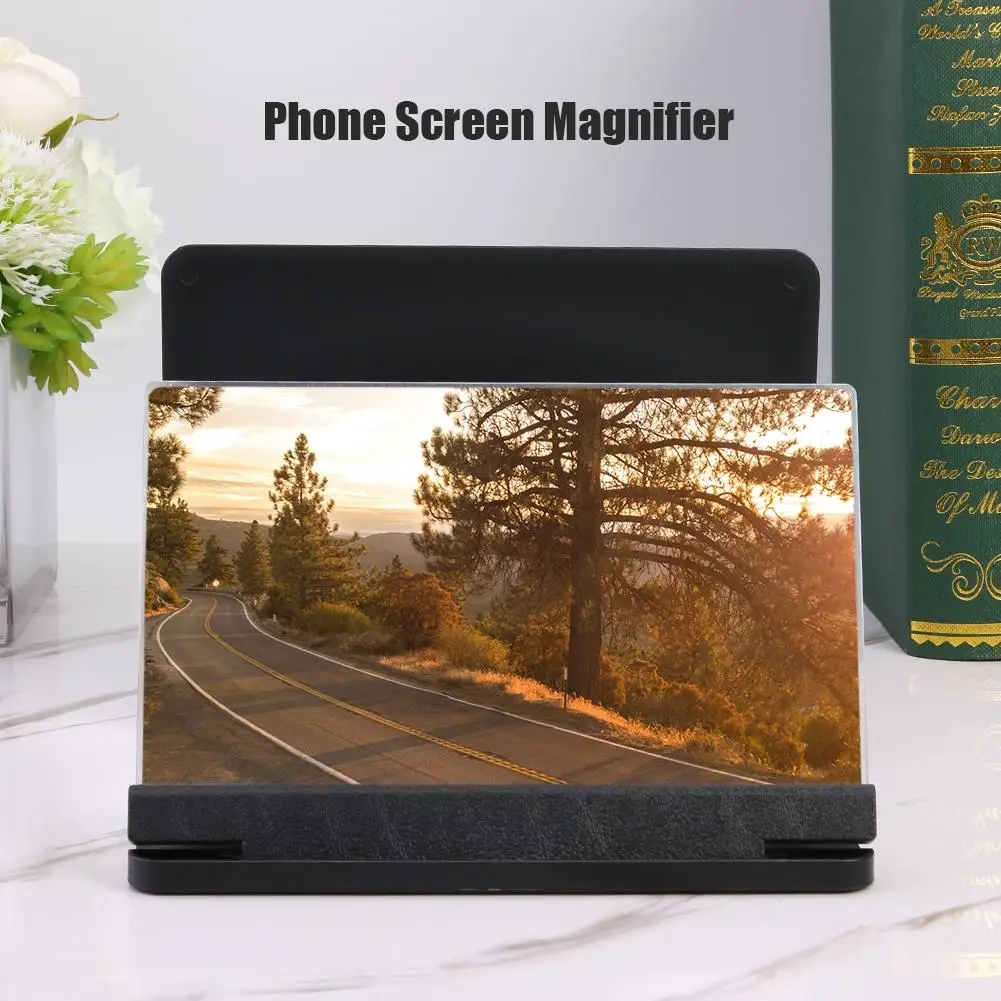 9.8 inch Screen Magnifier Foldable Bracket Universal 3D HD Video Gaming Amplifier Phone Portable Fashion Multi-function