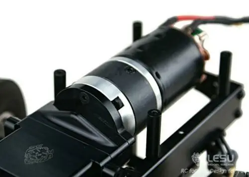 1/14 RC LESU 6*4 Металлическое шасси DIY Her Sca кабина тягач ESC радио THZH0309