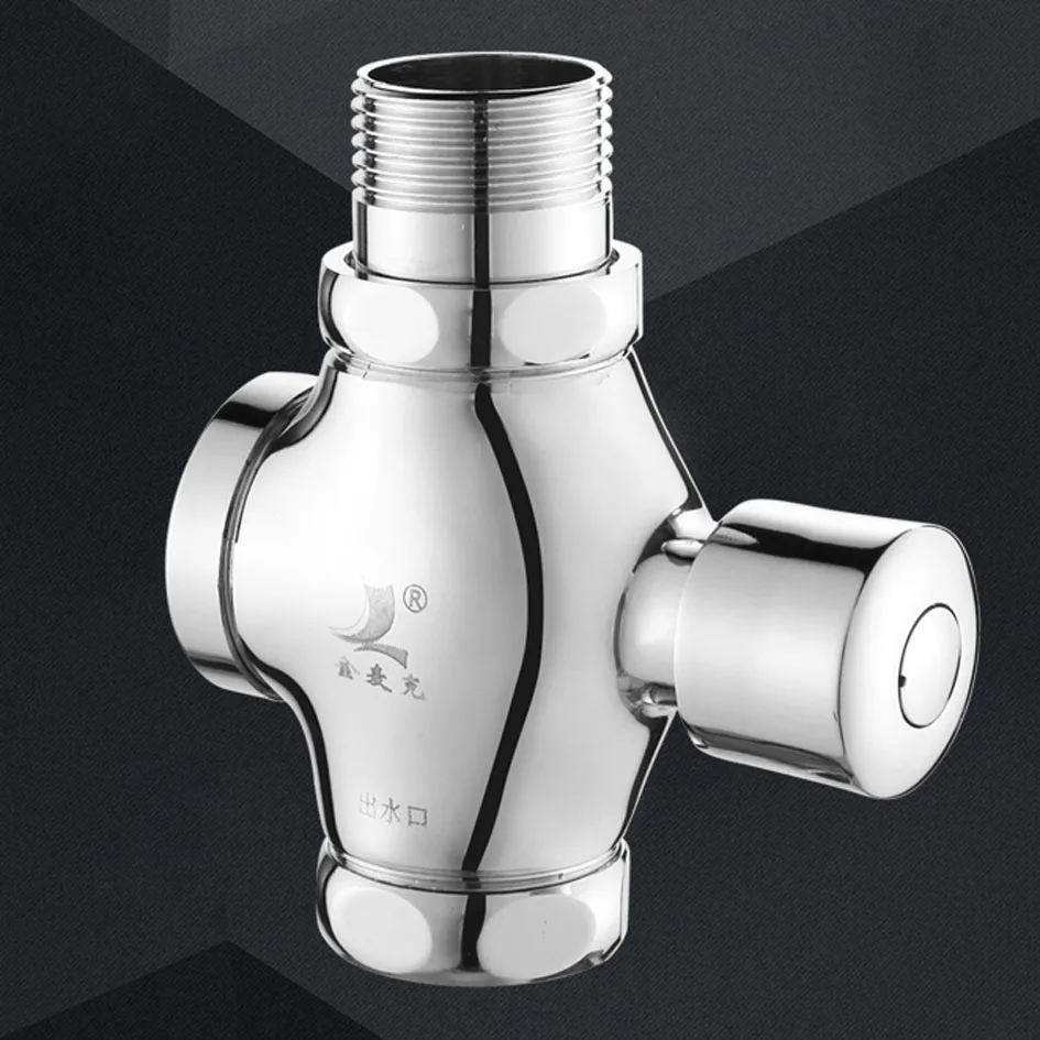 

Brass Time Delay Flushing Valve Hand-control Stool Flushing Valve Squat Pan Plastic Gasket Stainless Pipe Elbow Accessories Cap