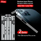 2 комплекта, тонкая прозрачная защитная пленка HD для iPhone 13, 12, 11 Pro Max, XR, X, XS Max, 8