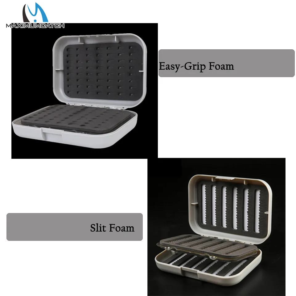 Водонепроницаемый пластиковый ящик для ловли нахлыстом Maximumcatch с разрезом в