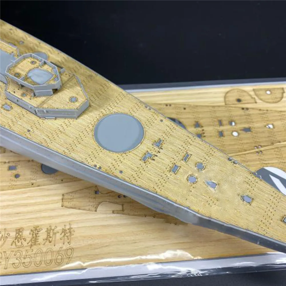 Детали для модификации деревянной колоды 1/350 Scharnhorst 1943 Dragon 1040 модель броненосца