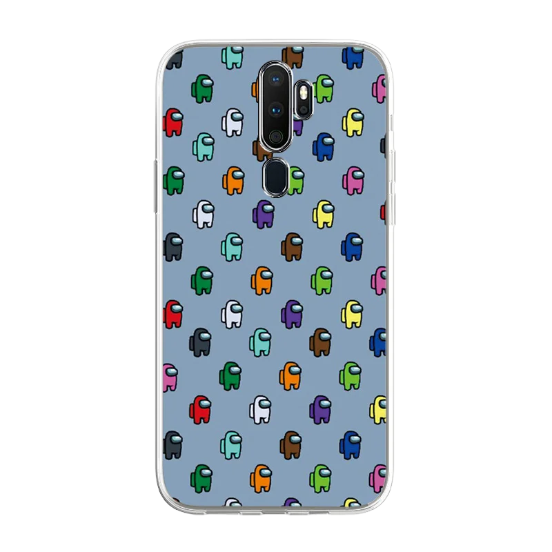 

For OPPO A12 A52 Case Fashion Soft TPU Cases for Phone Cases for OPPO F5 F7 F9 F11 Find X2 X Fashion Girl Printing Wolf