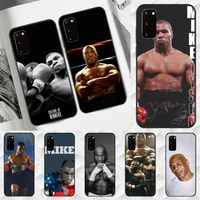 hrmes mike tyson boxer phone case for huawei y9 y8 y7 y6 y5 y8s y8p nova8 nova7 2018 2019 pro soft coque cover
